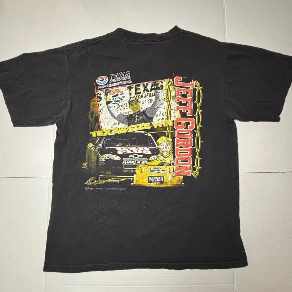 Chase Authentics Jeff Gordon 2009 Texas Motor Speedway TShirt Size Mens Med - Picture 2 of 6